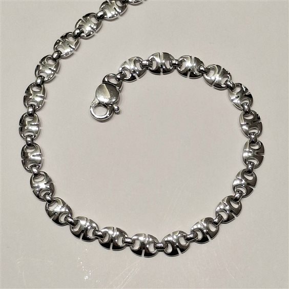 Bracciale Fanton Gioielli Uomo BRACCIALI ORO in Oro bianco A.C-48_52 - A.C-48_52